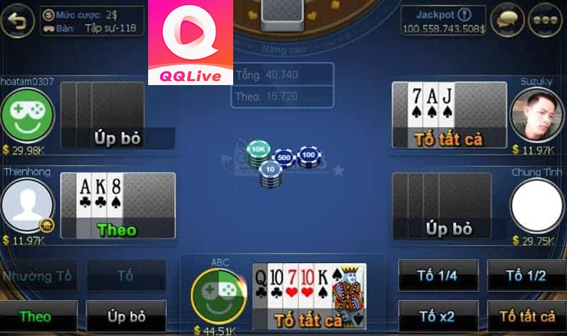 chơi xì tố online