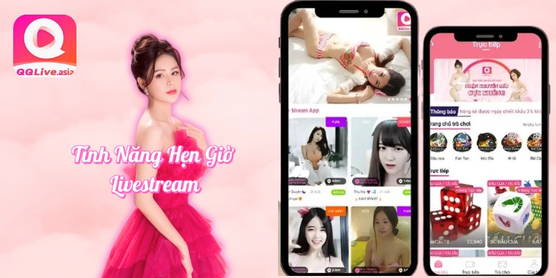 Tính năng hẹn giờ livestream