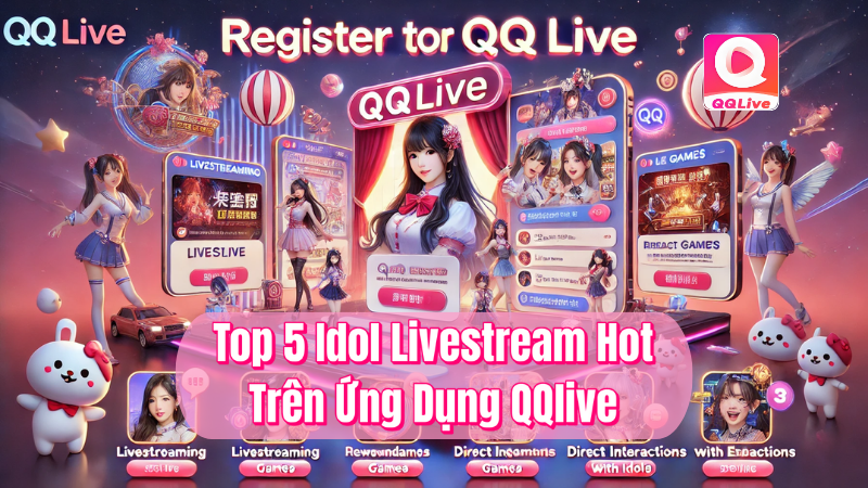 Top 5 idol livestream hot trên ứng dụng QQlive