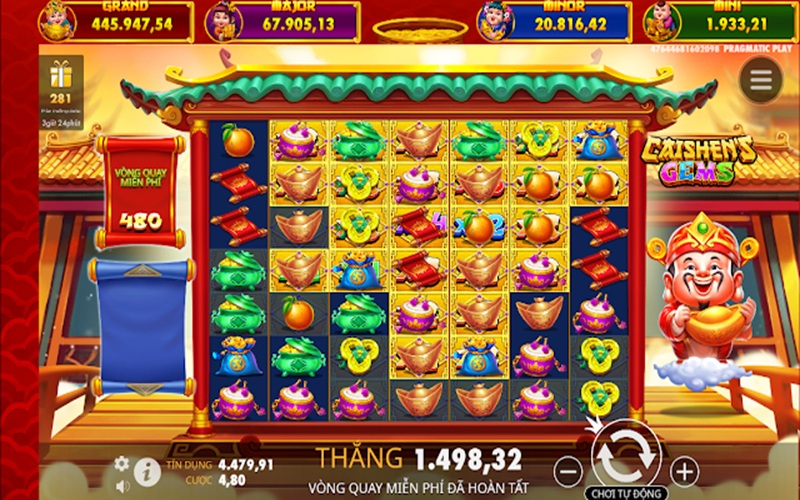 Nổ hũ Caishen Cash