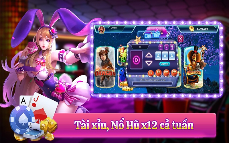 Tài xỉu nổ hũ x12 cả tuần