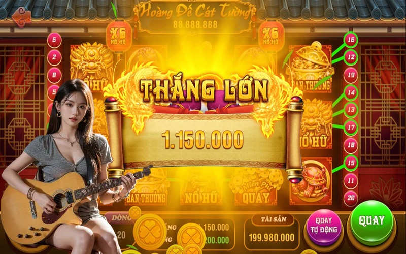 Thắng lớn nổ hũ