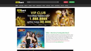 89Bet Nhà cái uy tín tại Việt Nam